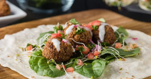 Falafel wrap